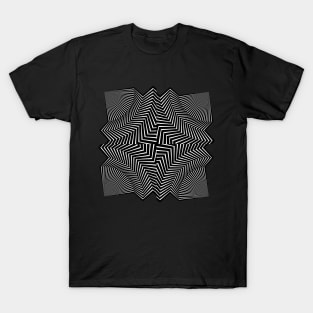 Edgy mindf*ck effect abstract art T-Shirt